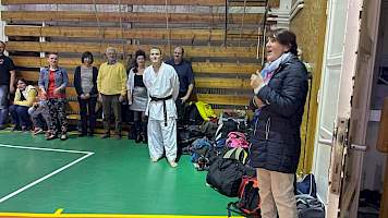 Shihan Kozma Erzsébetet 8. Dannal tüntette ki a Magyar Karate Szakszövetség, a születésnapján! kép 5